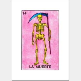 La Muerte Loteria Posters and Art